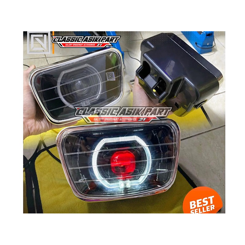 LAMPU DEPAN RX KING BILED CUSTOM LAMPU DEPAN BILED RX KING