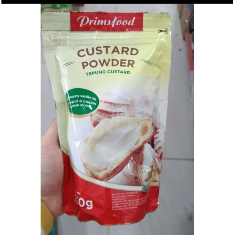 

Custard Powder 250gr Tepung Kastar Creamy Vanila Vla