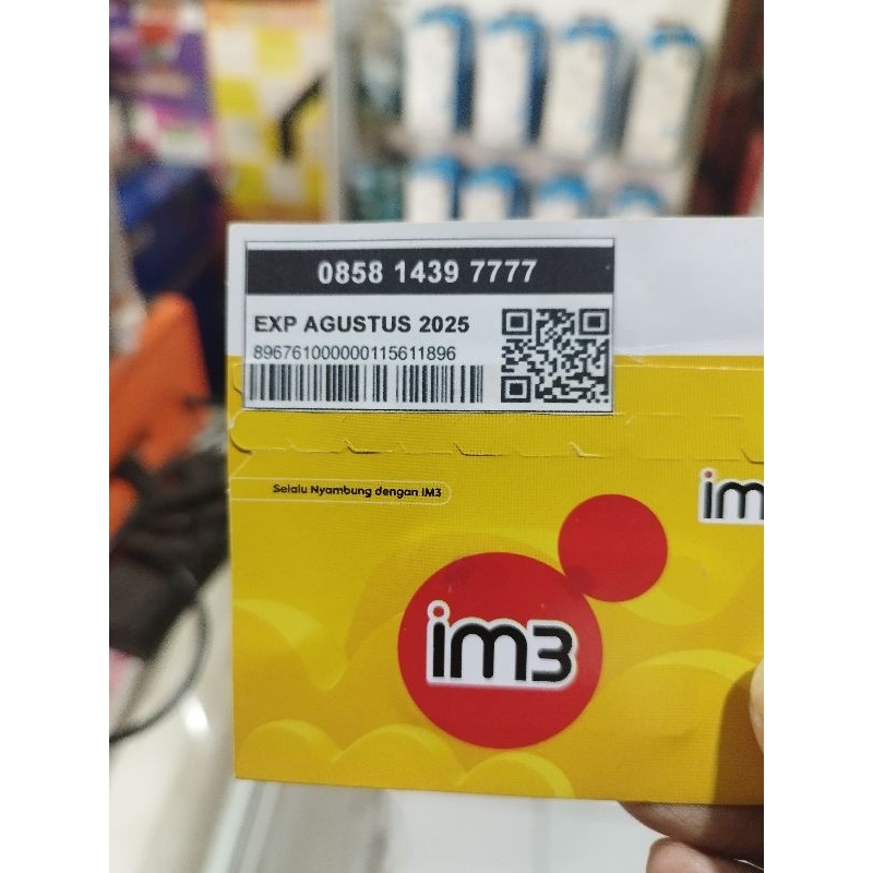 Kartu indosat cantik kw 7777