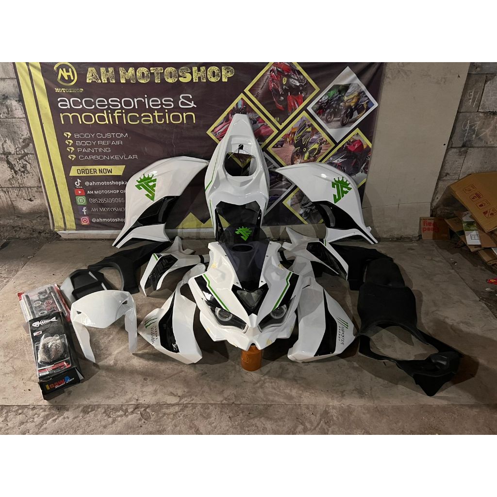 Full Body Fairing Yamaha Byson Karbu Model ZX25R