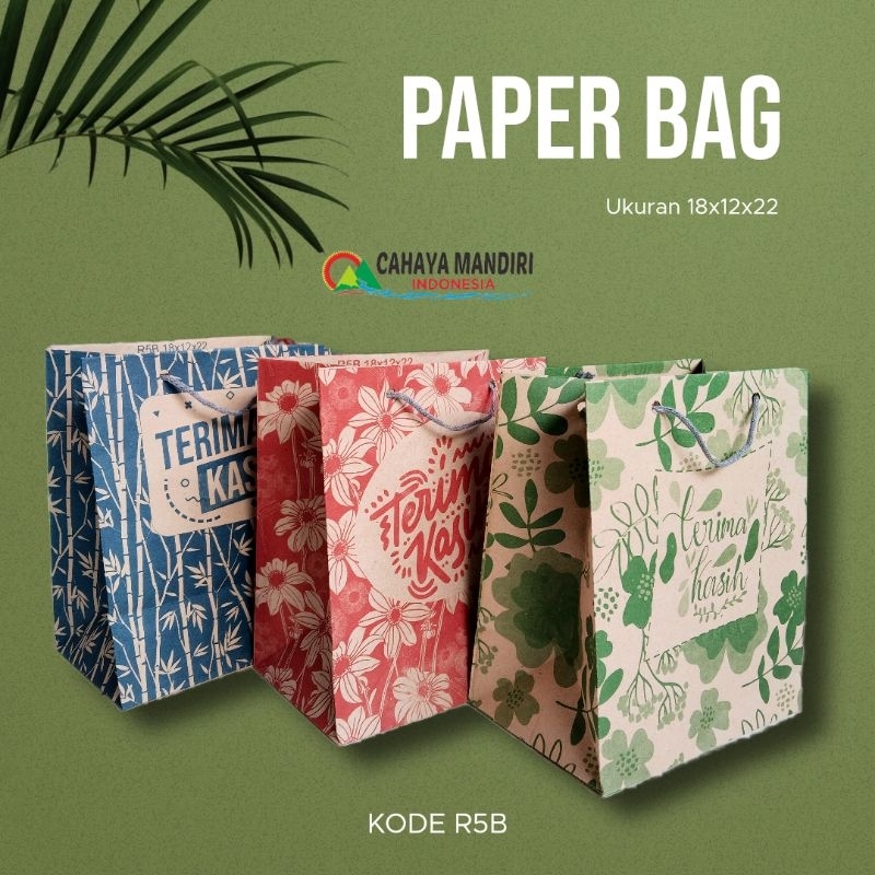 

PAPERBAG R5B (size 18x12x22) PAPERBAG HAJATAN DAN SOVENIR