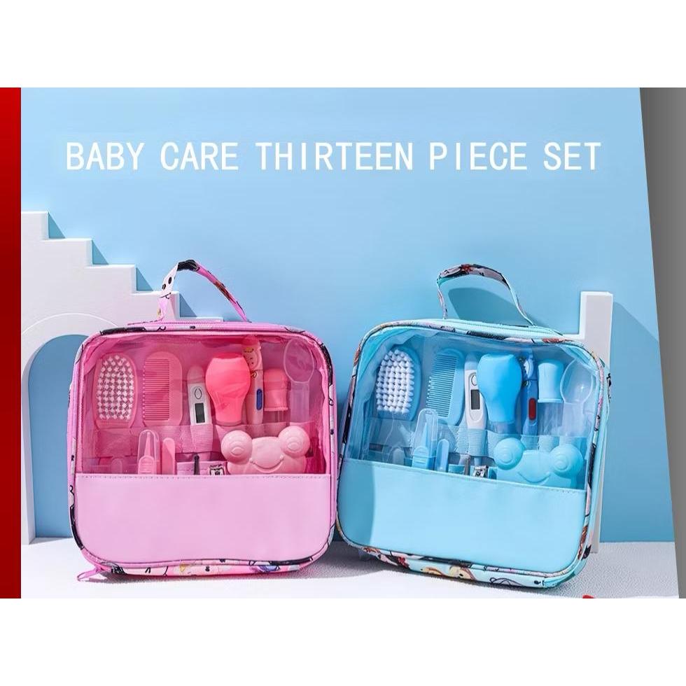 sisir Set Baby Care 13 In 1 / Set Perlengkapan Bayi / Set Perawatan Bayi 13 In 1 / Set Infant Care /