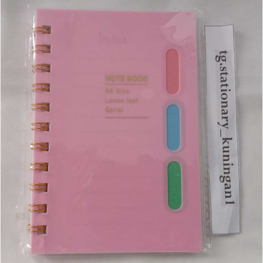 

Notebook Vis-1 Ukuran A6 Ring PP-1