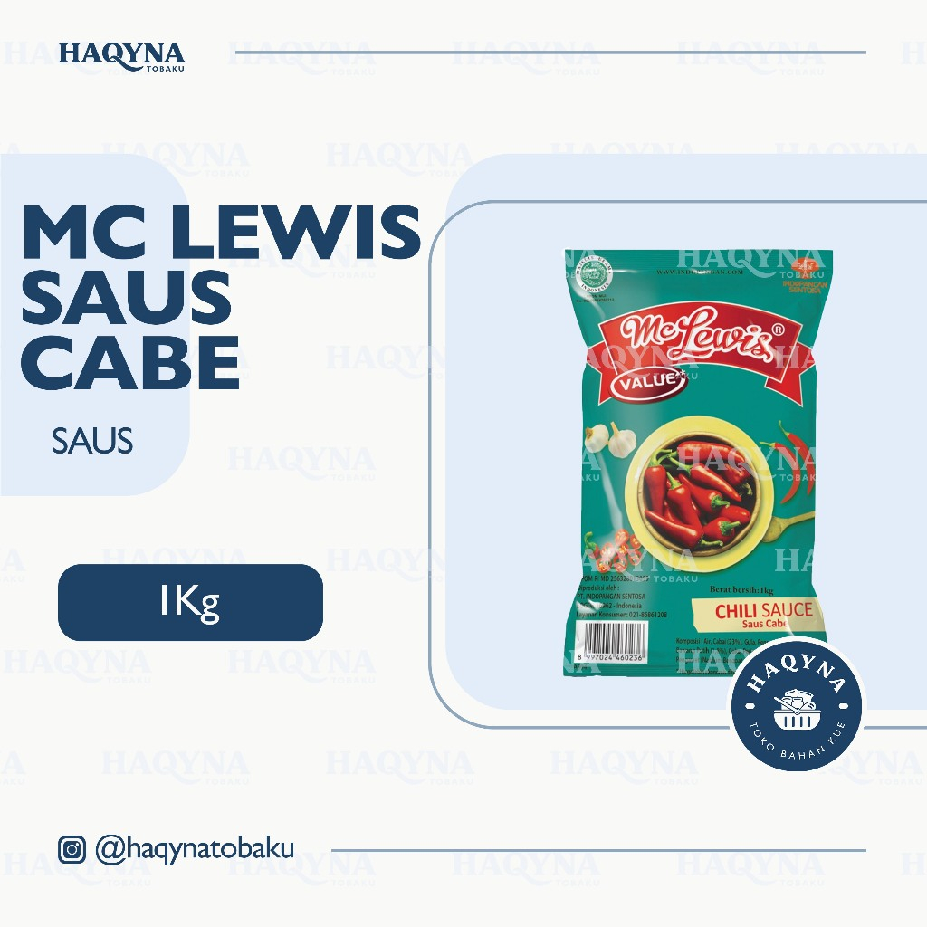 

Mc Lewis Chili Sauce 1 Kg