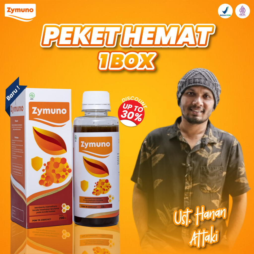 

Paket 2 Box Zymuno Madu Herbal Lebih Hemat
