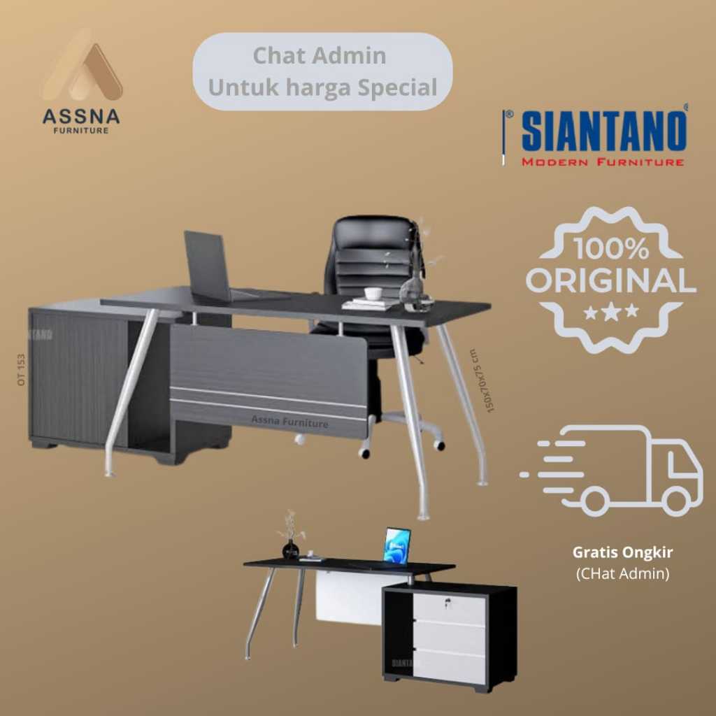 Siantano OT 153 meja tulis kantor kerja belajar