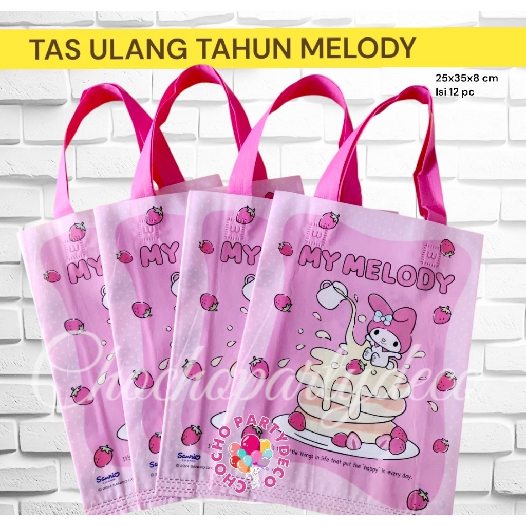 

Tas Ulang Tahun MELODY Isi 12 / Goodie Bag Melody Sanrio