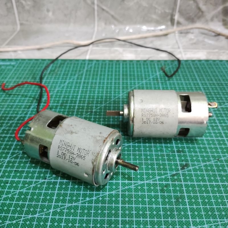 MOTOR DC 12V RS775 MODEL RS775SH-3865 DC MOTOR HIGH TORSI