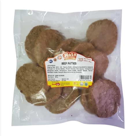 

Hato Beef Patties 500 gr