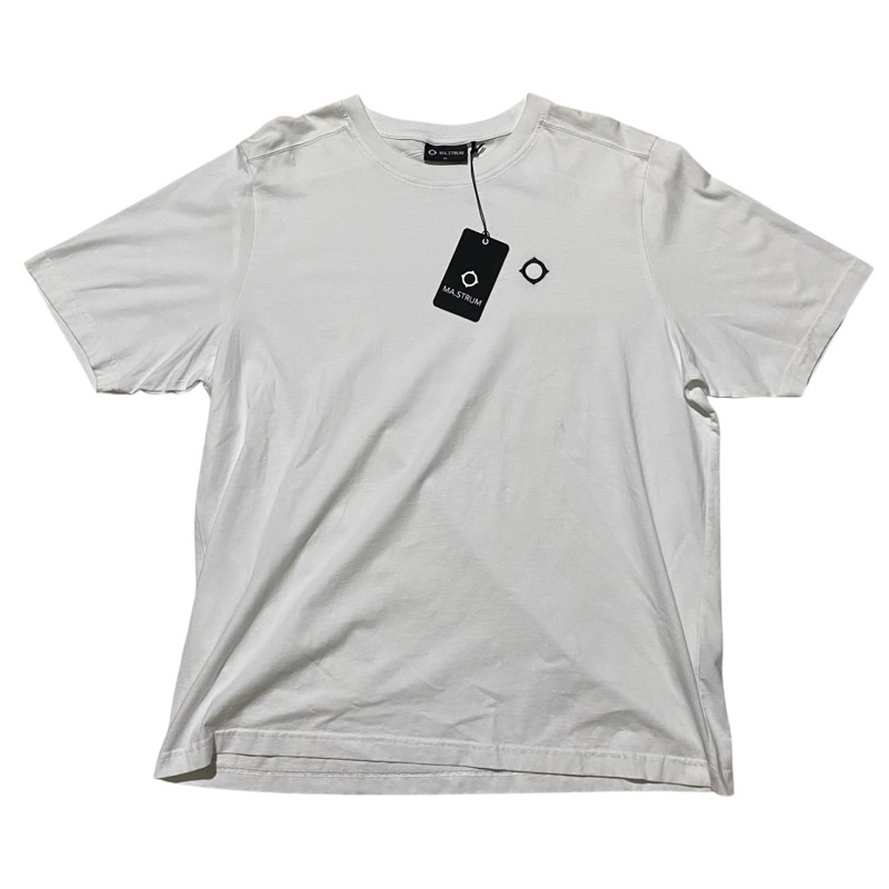 Ma.strum icon optic white tee