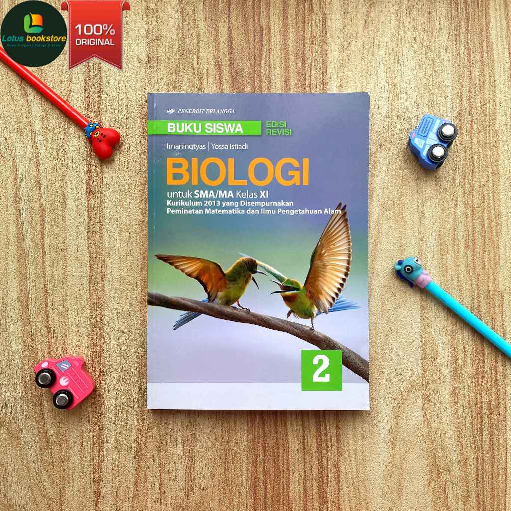 Biologi Kelas 11 -  K. 2013 - Buku Erlangga Original - Clearance Sale