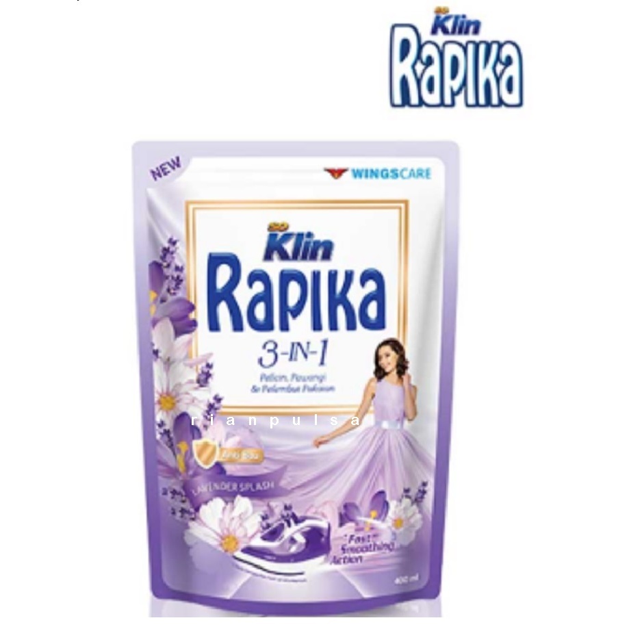 RAPIKA 3in1 Biang Pouch Pelicin Gosokan Pwangi Pakaian Serbaguna Besar Kis Prey