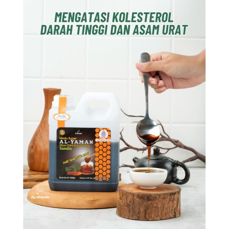 

MADU AL YAMAN ASLI PAKET RESELLER GROSIR 10 KG MADU HITAM PAHIT INSULIN ASLI TERMURAH
