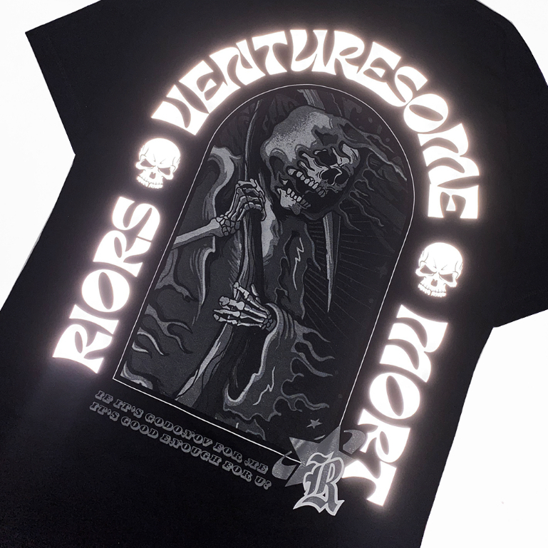 RIORS SUPPLY TSHIRT [ VENTURESOME SKULL ] SUPERSOFT COTTON
