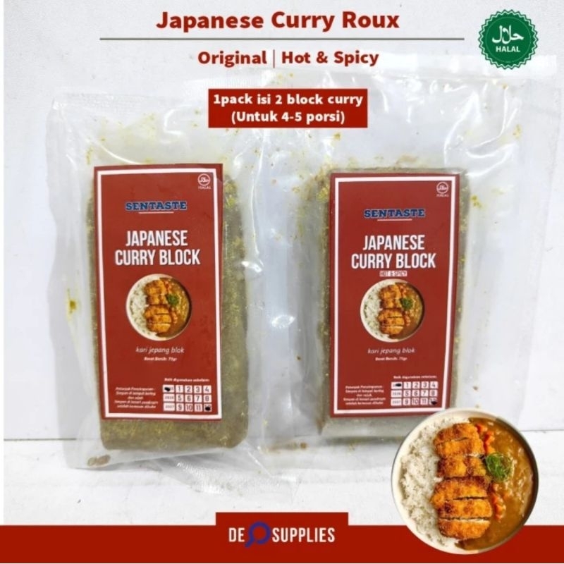 

Saus Kari Jepang - Japanese Curry Sauce Roux Saos Halal Instan Ori Hot