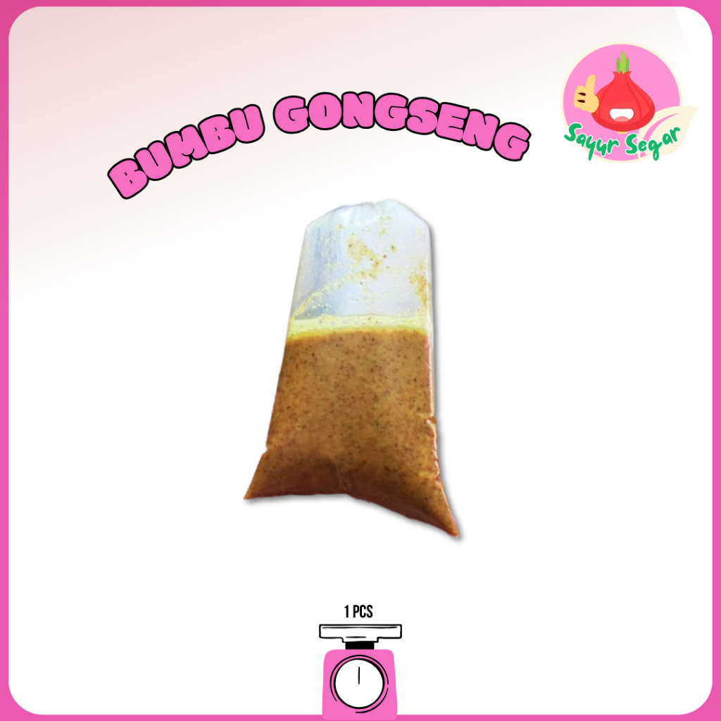 

Sayur Segar - Bumbu Gongseng/Gongseng Seasoning 1pcs