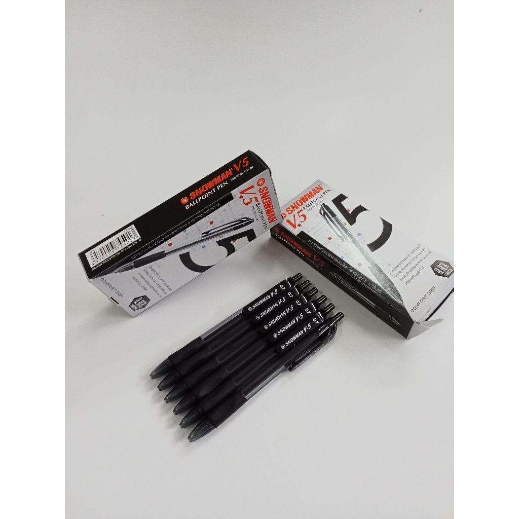 

Pulpen Snowman V5 // Bolpoint jetrek