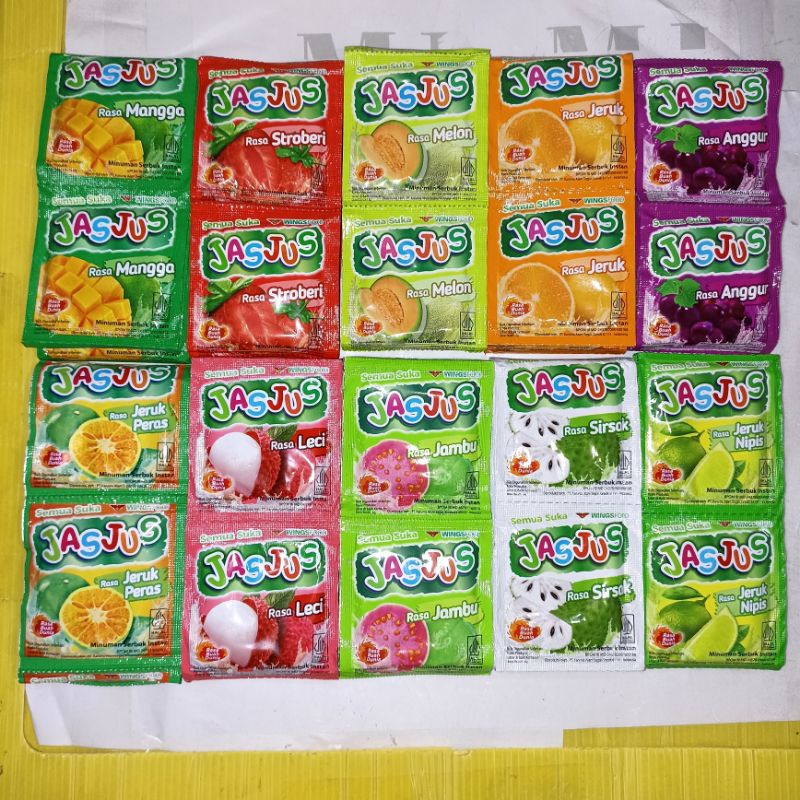 

JASJUS Minuman Renceng isi 10