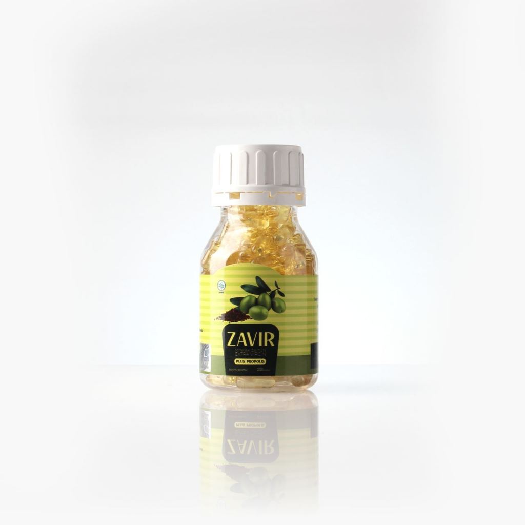 

Kapsul Minyak Zaitun Plus Propolis ZAVIR Isi 60/100/200kp Premium Qualty