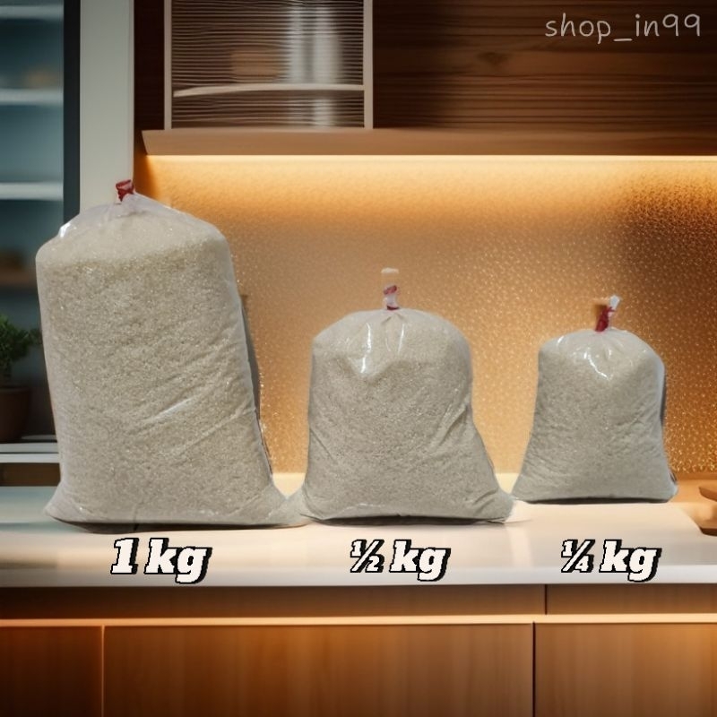 

Gula pasir curah 1kg, ½kg, dan ¼kg