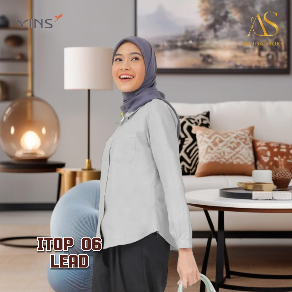 BAJU BLUS REMAJA & WANITA DAILY OUTFIT INSPIRE YINS ITOP 06 LEAD UNTUK KULIAH & KERJA