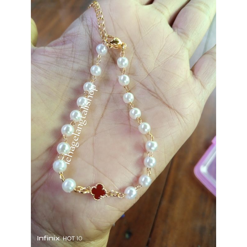gelang clover  0, 2 gram Semar nusantara