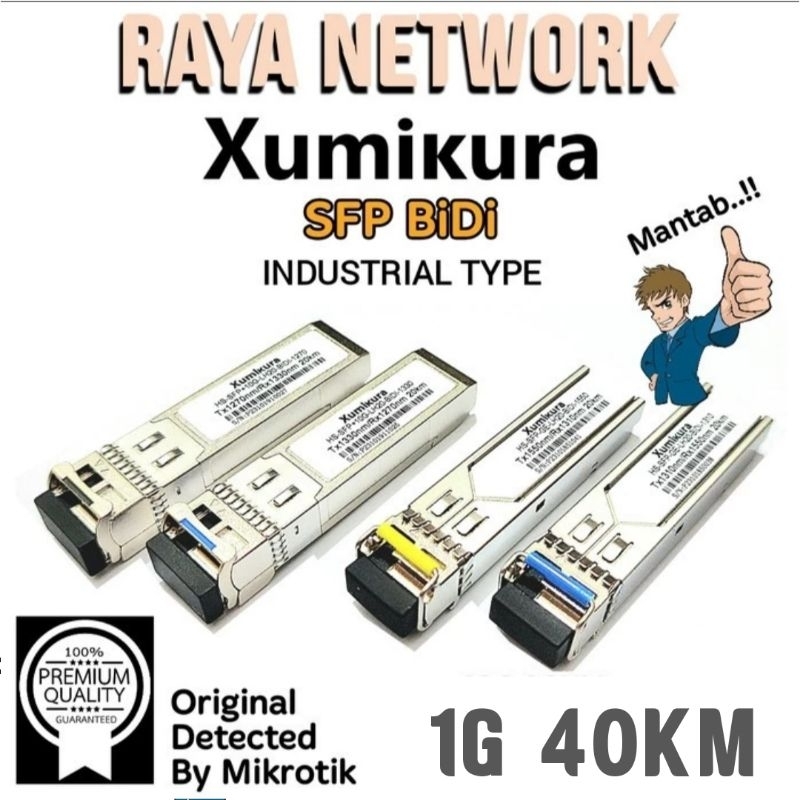 XUMIKURA SFP BiDi 1G 40KM