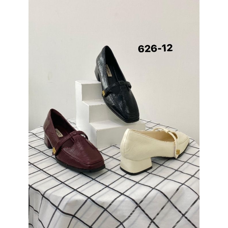 626-12 Sepatu Guangzhou Pantofel Loafers 3 cm Wanita Fashion Women