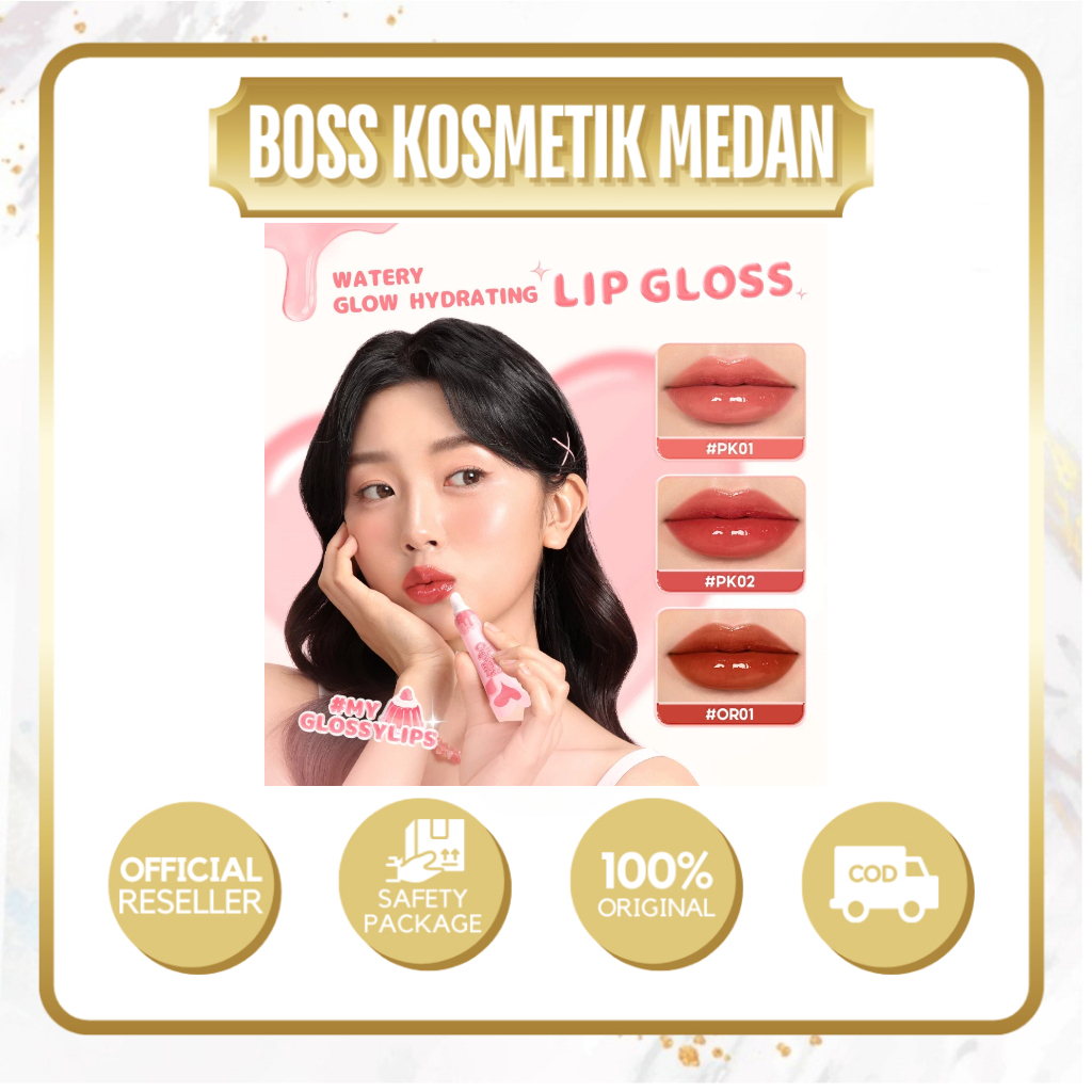 PINKFLASH Creamy Lipgloss Watery Glow Hydrating Lipgloss