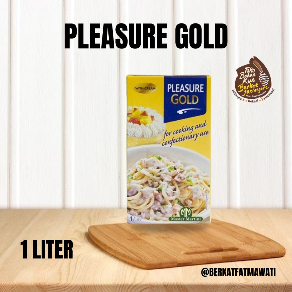 

PLEASURE GOLD COOKING CREAM / PLEASURE GOLD UKURAN / LITER