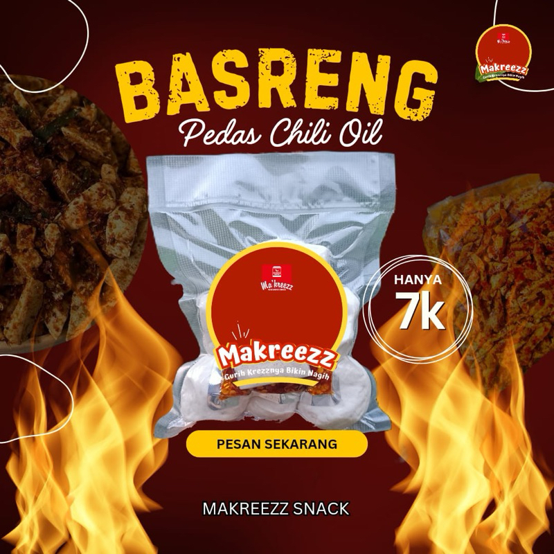 

basreng mentah chili oil isi 6 biji