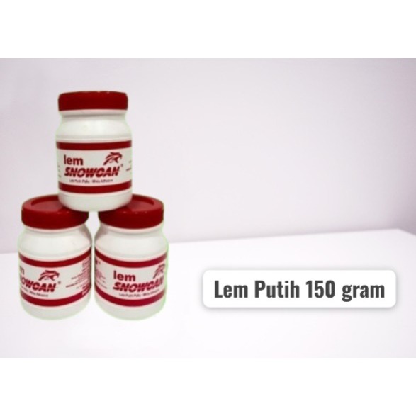 

LEM PUTIH PVAC 150 GRAM / LEM KERTAS / LEM KAYU SERBAGUNA