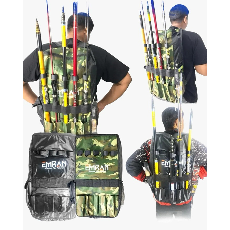 Tas Pancing Ransel Emran Fishing Kotak