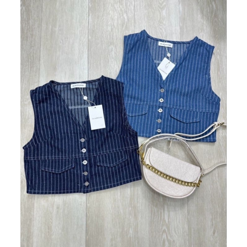 Atasan mix sexy/Crop wanita/Baju fashion murah