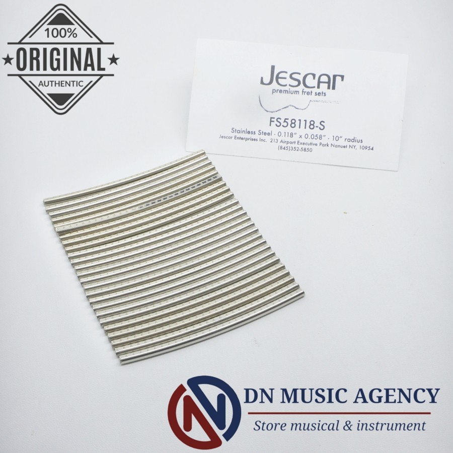 fret gitar & bass jescar FS58118 super jumbo original fretwire