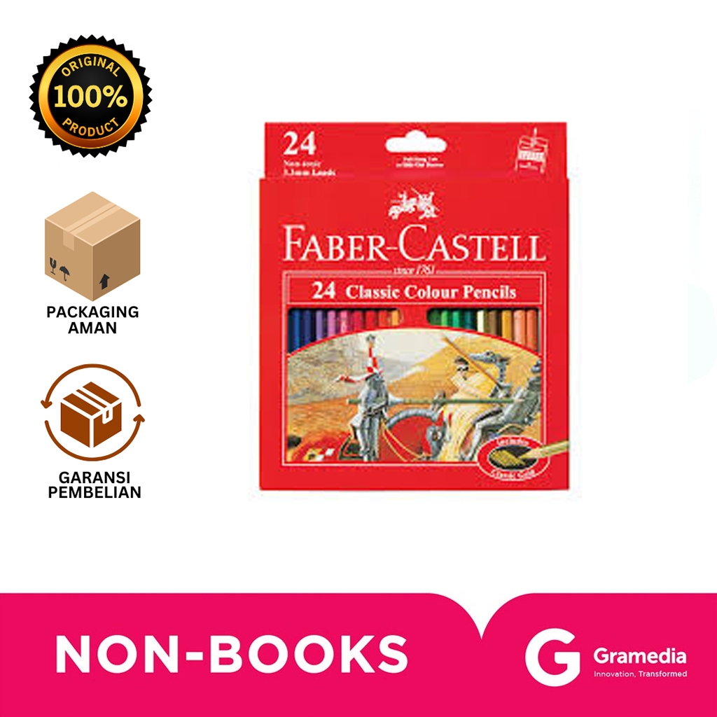 

Gramedia Bali - FABER CASTELL CLASSIC COLOR 24L 115854