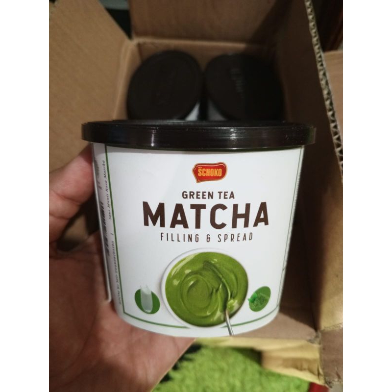

Schoko Matcha Filling & Spread 220 gr / Selai dan olesan / toping