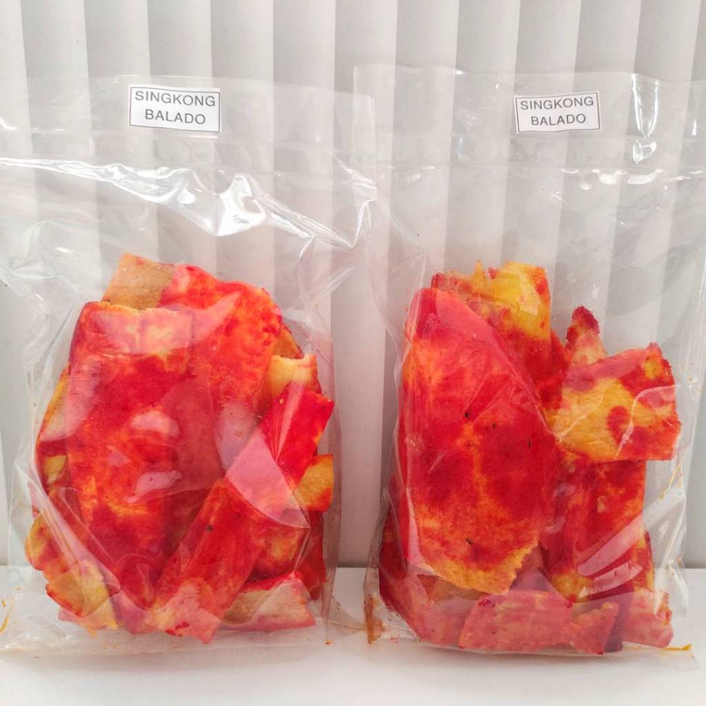 

Keripik Singkong Sanjai Balado Pedas Manis 200 Gram