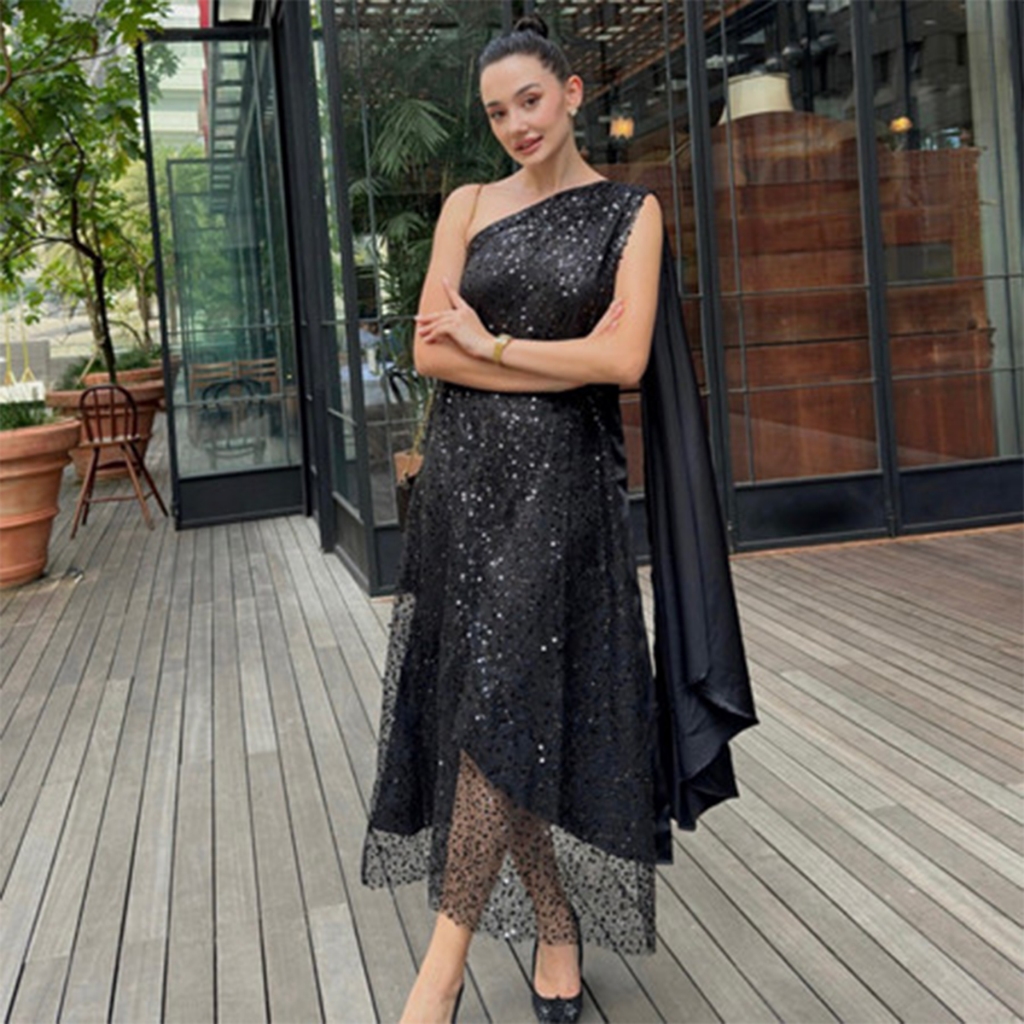 Irish Dress Party Dress Baju Gaun Elegan Mewah untuk Kondangan Wedding Pesta Bridesmaid Prewedding