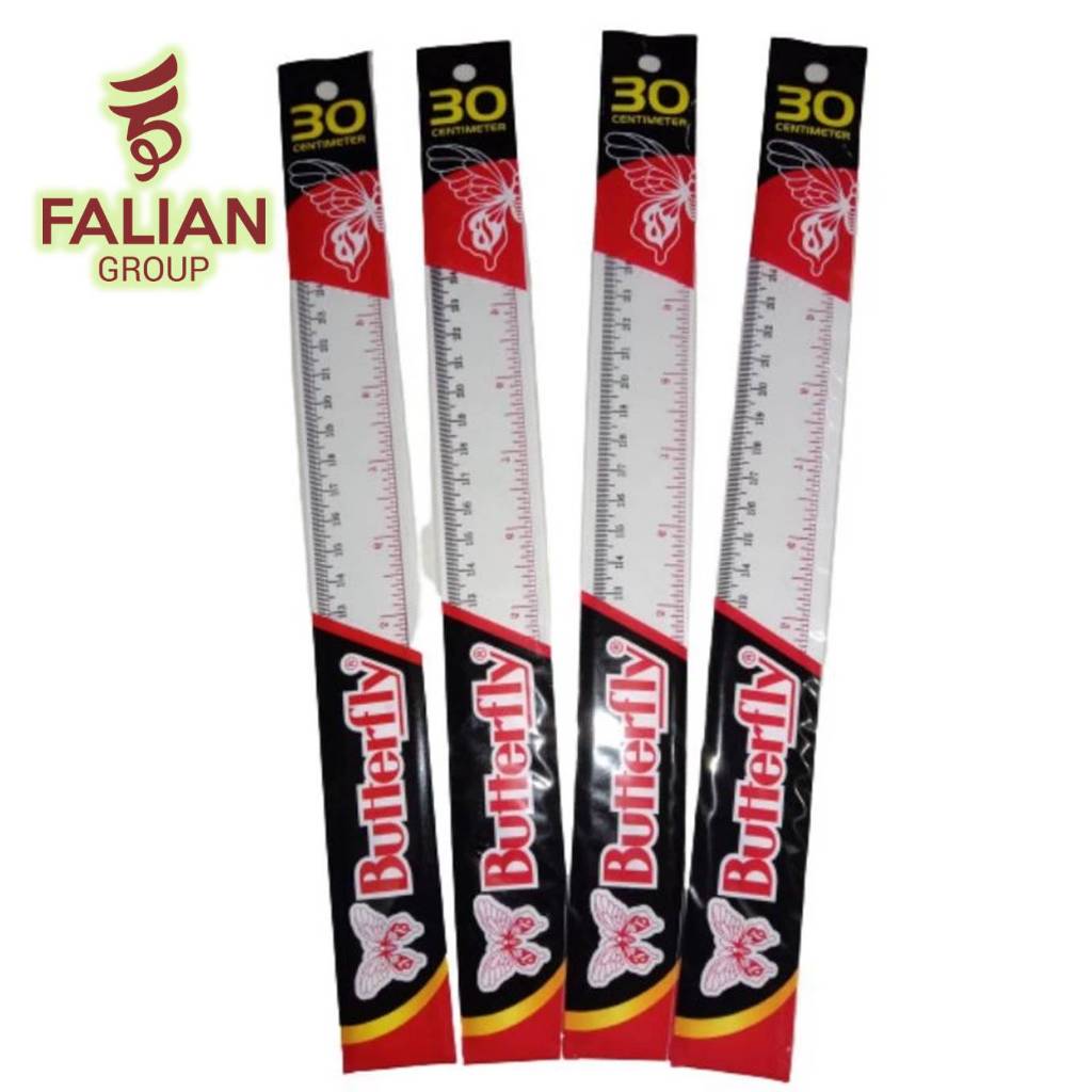 

Penggaris Butterfly 30 cm - Harga Terjangkau, Tahan Lama