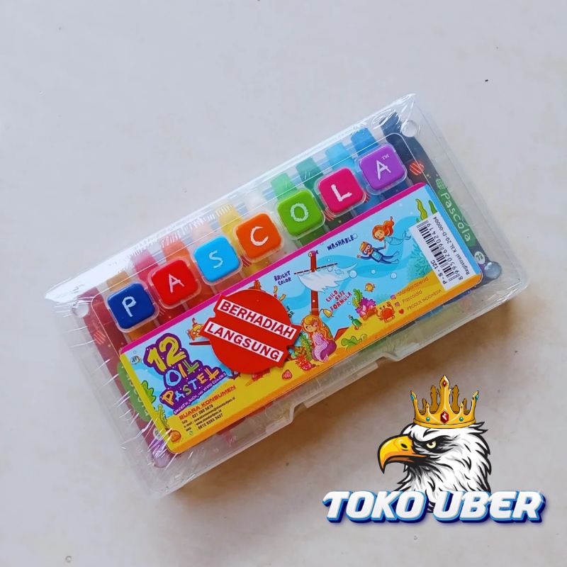 

Crayon Pascola 12 Warna Krayon Standard Pascola PS-12C
