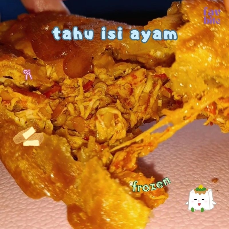 

Tahu isi Ayam (Isi 5 pcs)