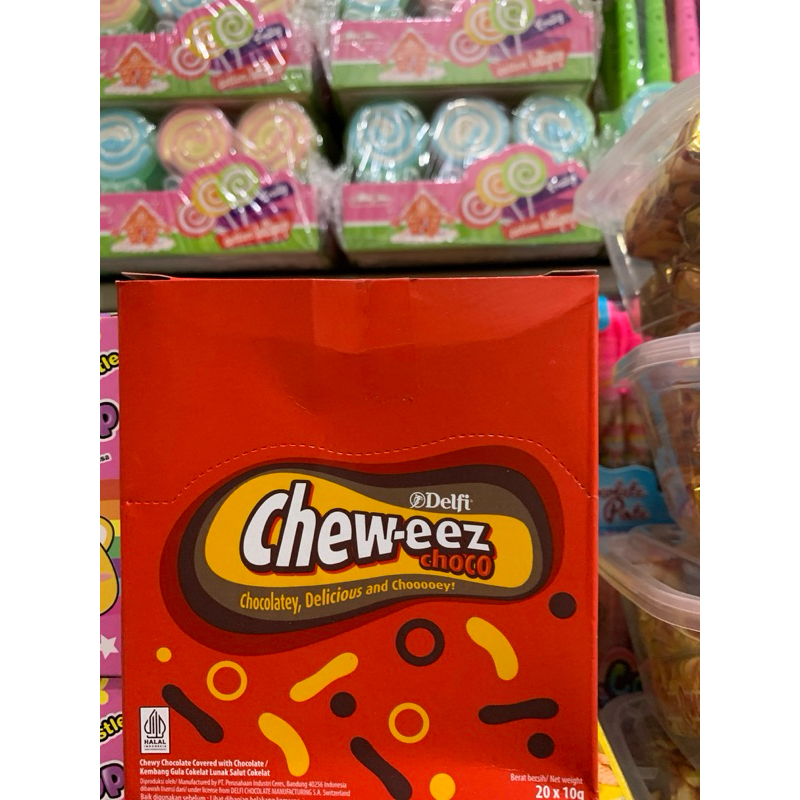 

Chew eez choco 20pcs x 10gr