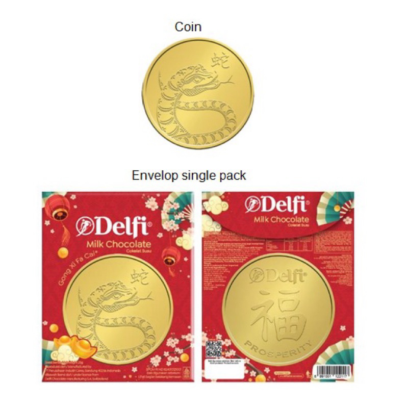 

Delfi Coin Edisi Imlek Tahun Ular 25Gr