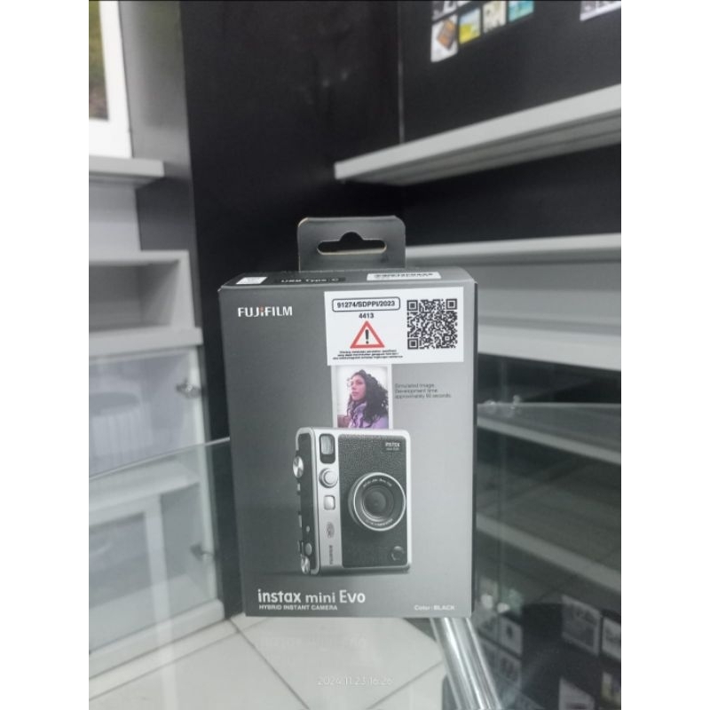 KAMERA FUJIFILM INSTAX MINI EVO BLACK