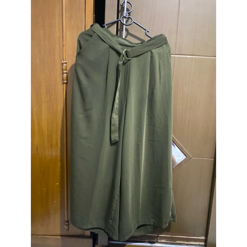 Celana Kulot Army/Olive