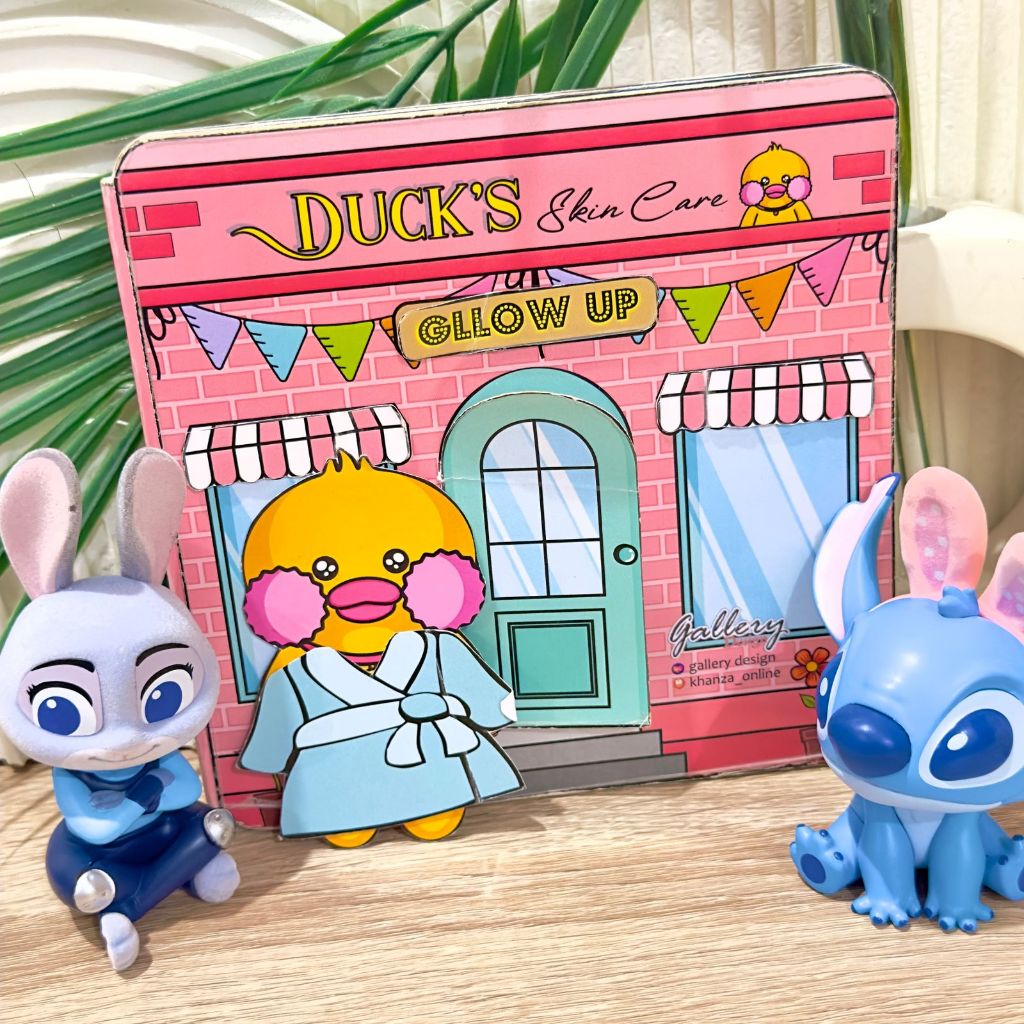 DUCKS SKINCARE PAPERDOLL Anti Air paper duck mainan edukatif anak