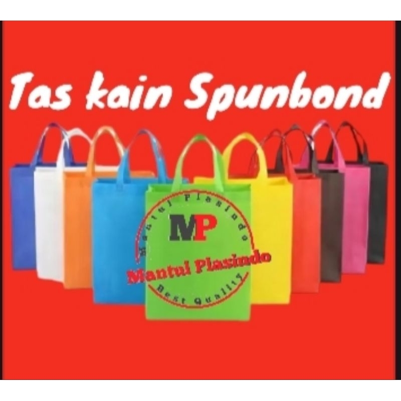 

Tas Kain Spunbond Tas Berkat Hajatan Sukawa Bag Lipat Samping Spondbond