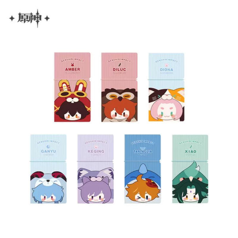 

Official Hoyoverse Genshin Impact Teyvat Zoo ticket organizer/map folder