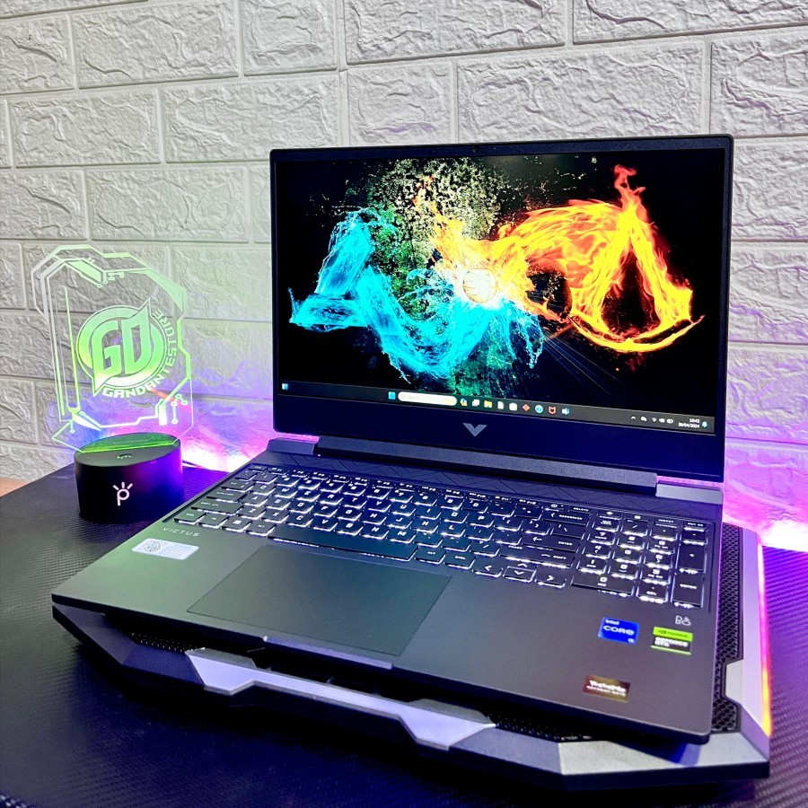 HP victus 15 Gaming RTX 3050 Full Power 512 GB SSD